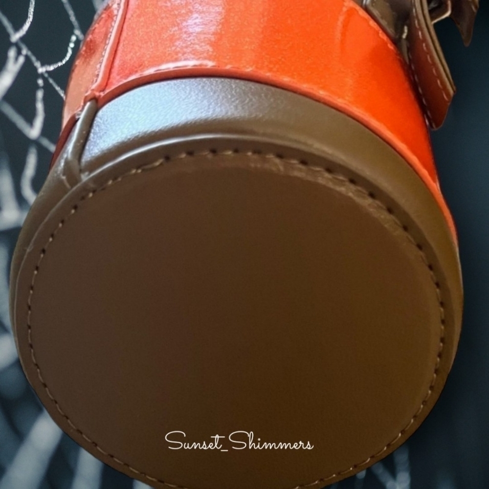 Halloween Pumpkin Spice Latte Starbucks Coffee Style Crossbody Bag Purse NEW - Picture 5 of 9